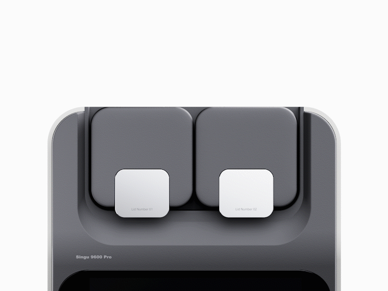 样品室进行了防尘设计,确保检测结果准确性。开启方式为按压打开和关闭,布局紧凑,交互设计友好。