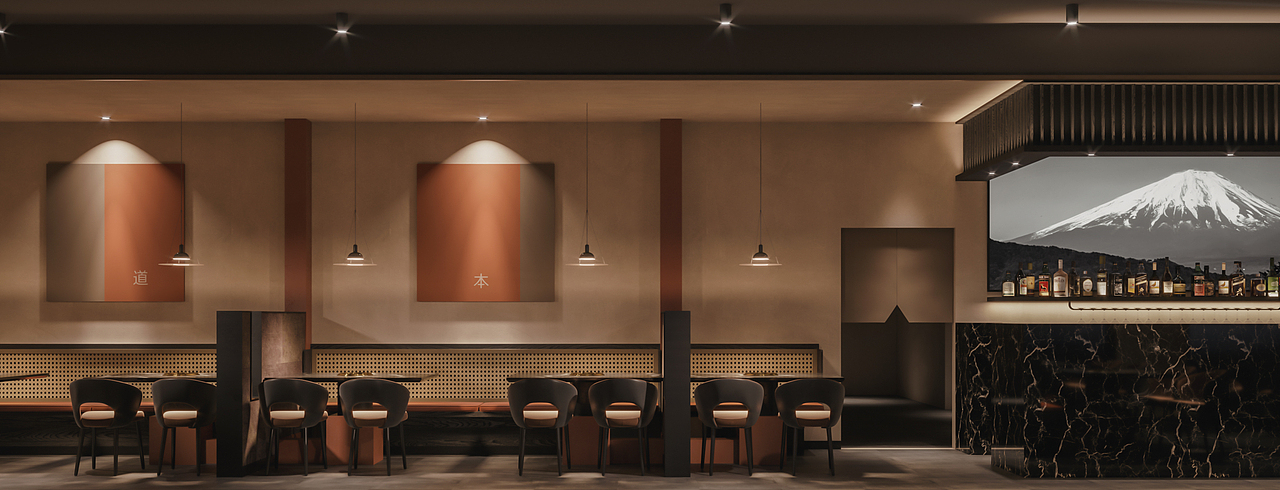 20日料店（图ZMzA3NTI4MTA4） - 建筑/空间 - 站酷设计师米灰度原创素材 - 站酷ZCOOL