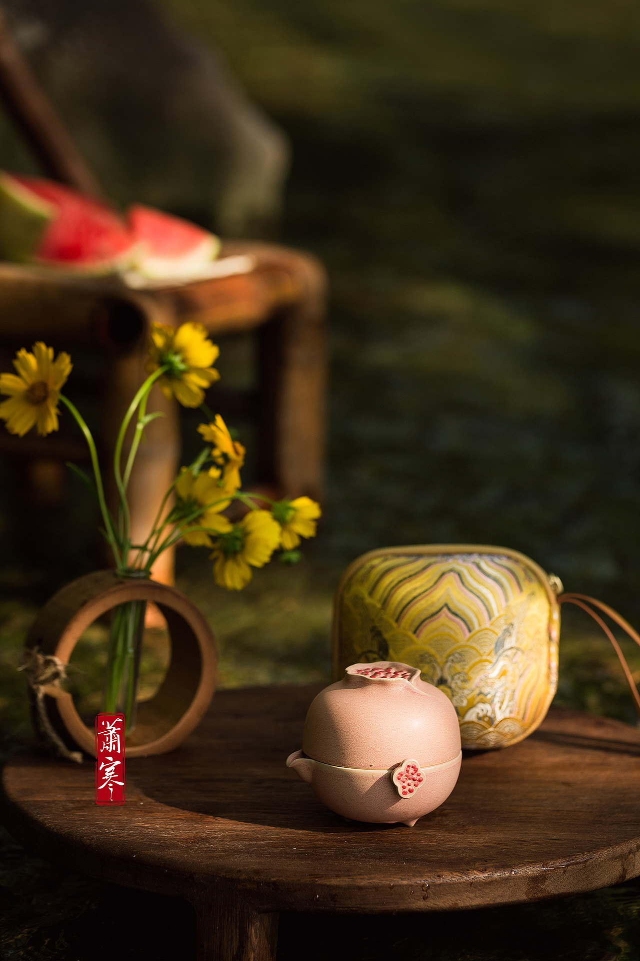 茶器拍摄 | 夏日山野闲饮记（图ZMzA4MDQ3MDY0） - 产品摄影 - 站酷设计师萧寒Jevil原创素材 - 站酷ZCOOL