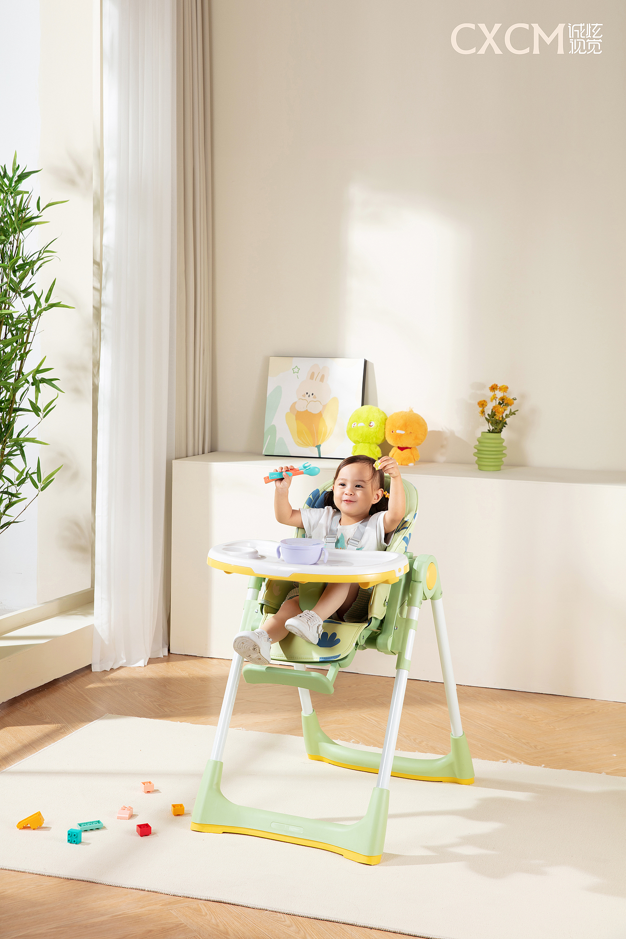 母婴用品拍摄 | 宝宝餐椅 X 诚炫视觉