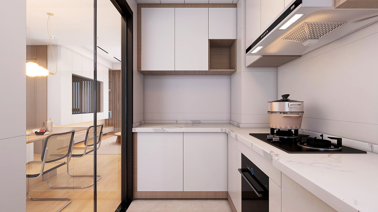 金地西湖春晓原木奶油风98㎡3房