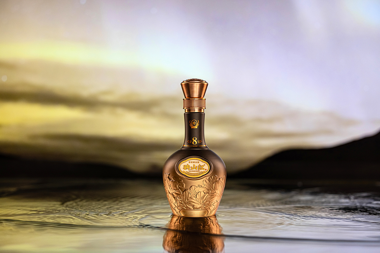白酒拍摄-白酒摄影-产品拍摄-珍酒-映山红8