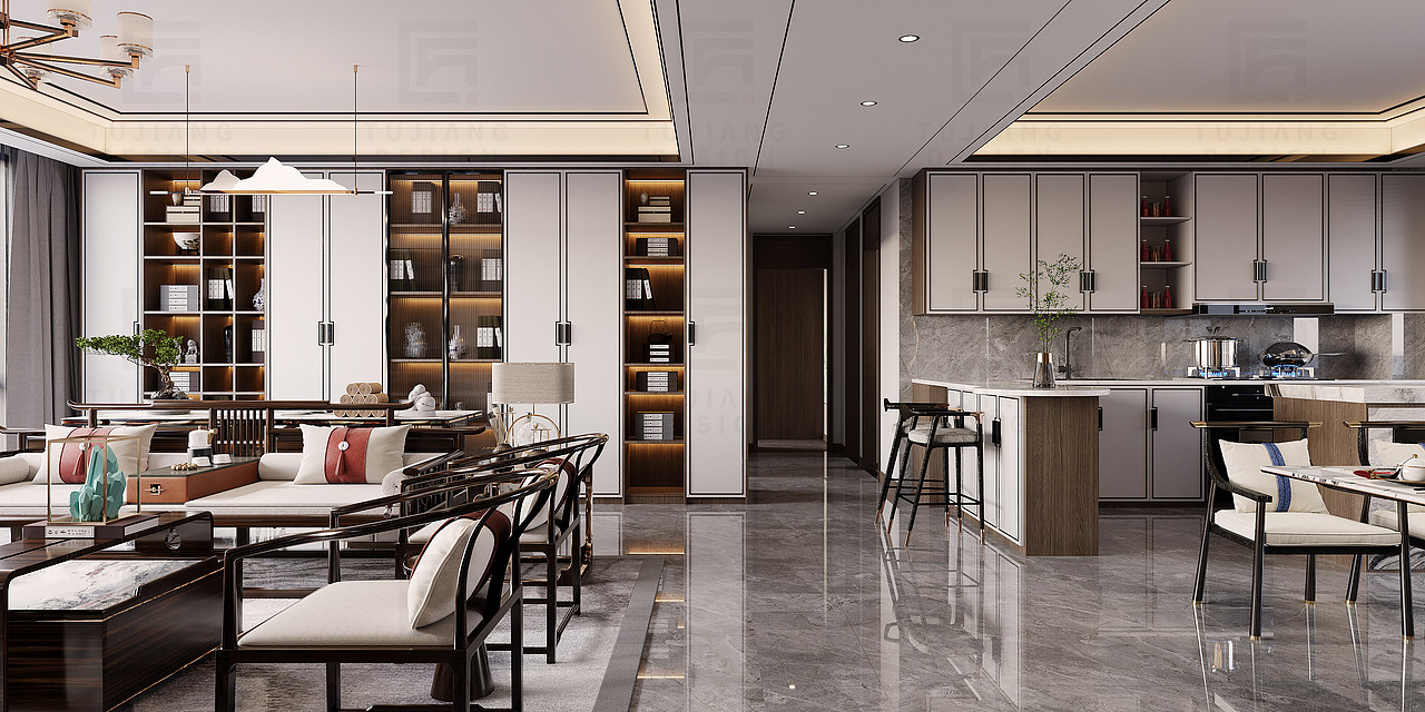 新中式:闲待花开,静品时光