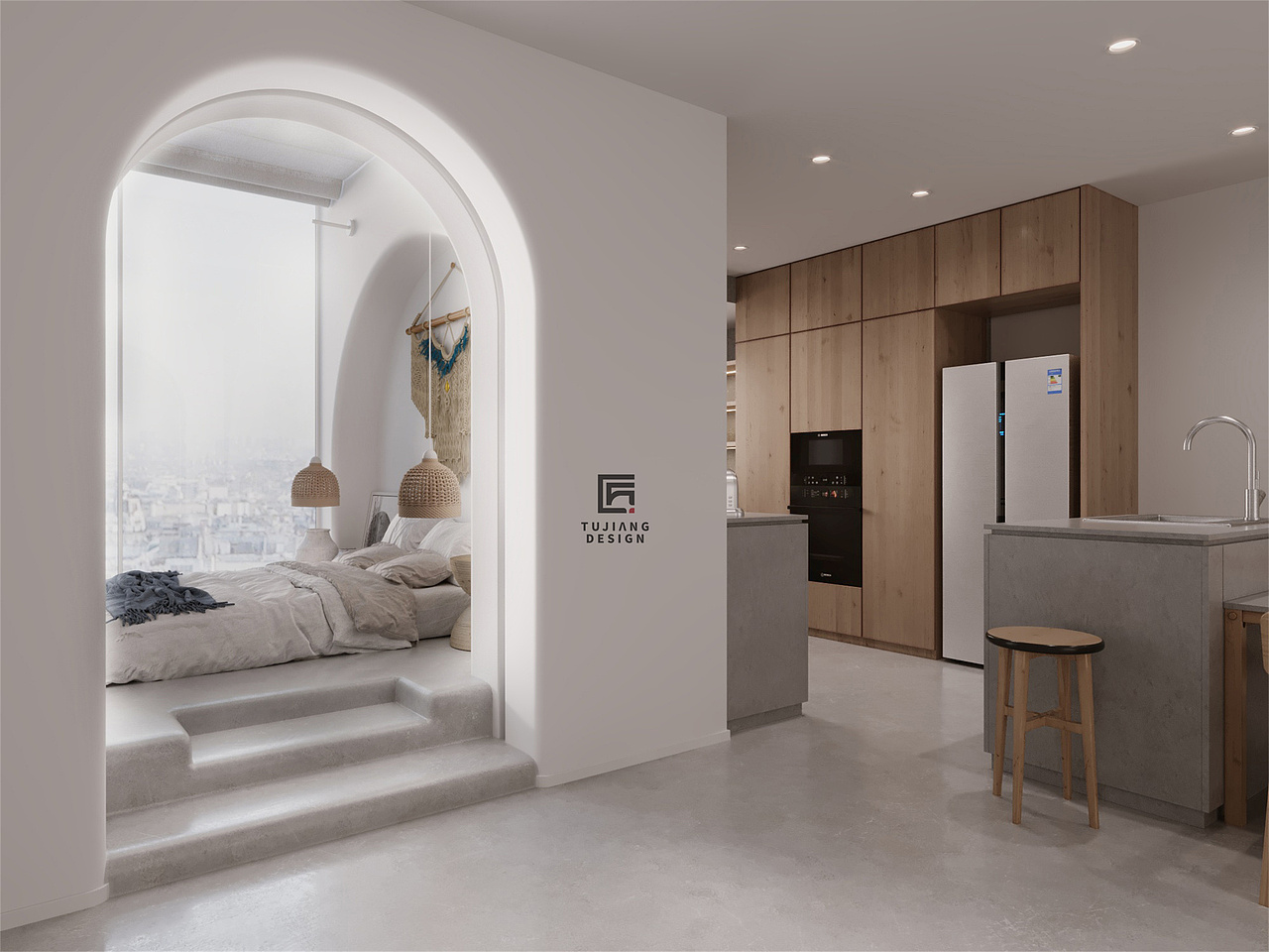 现代原木风,藏在阳光下的宁静生活!