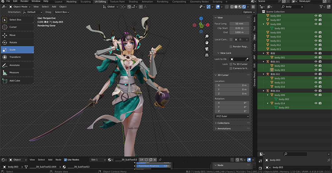 三维设计制作 IP 盲盒