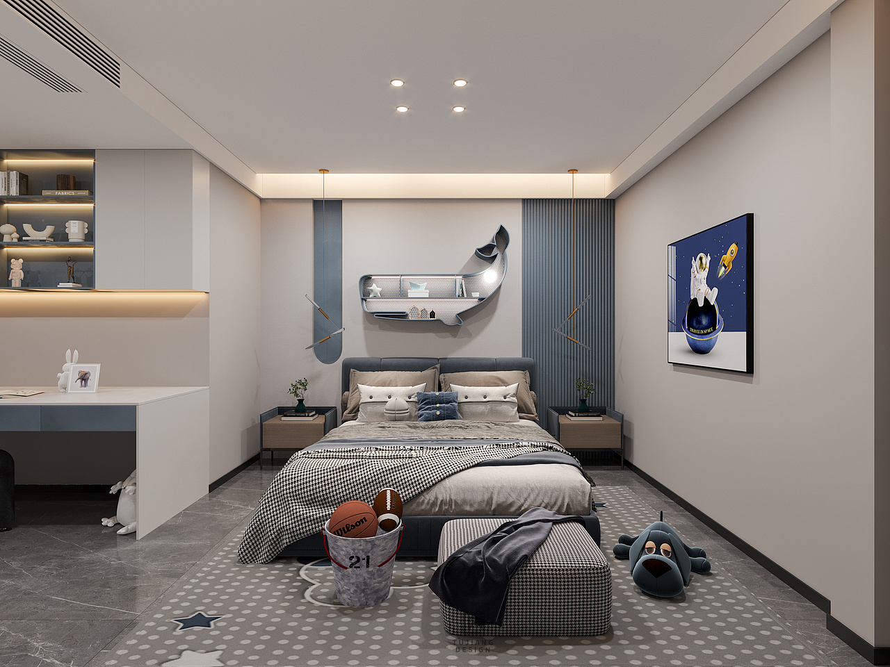 时尚舒适现代风别墅