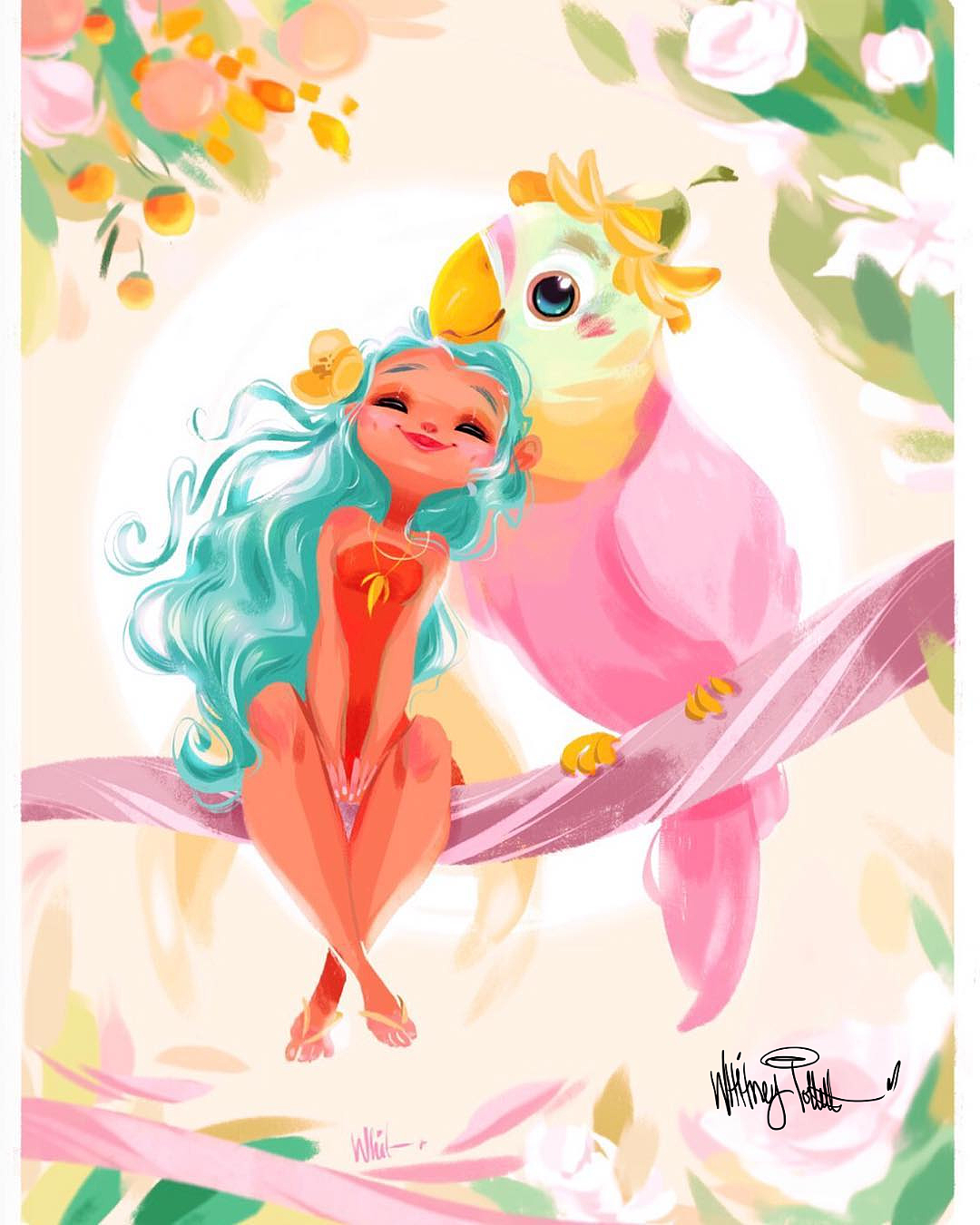 #WOW 插画师“日进斗金”的小秘笈（图ZMzE0MzcyNjg4） - 艺术插画 - 站酷设计师WhitneyPollett原创素材 - 站酷ZCOOL