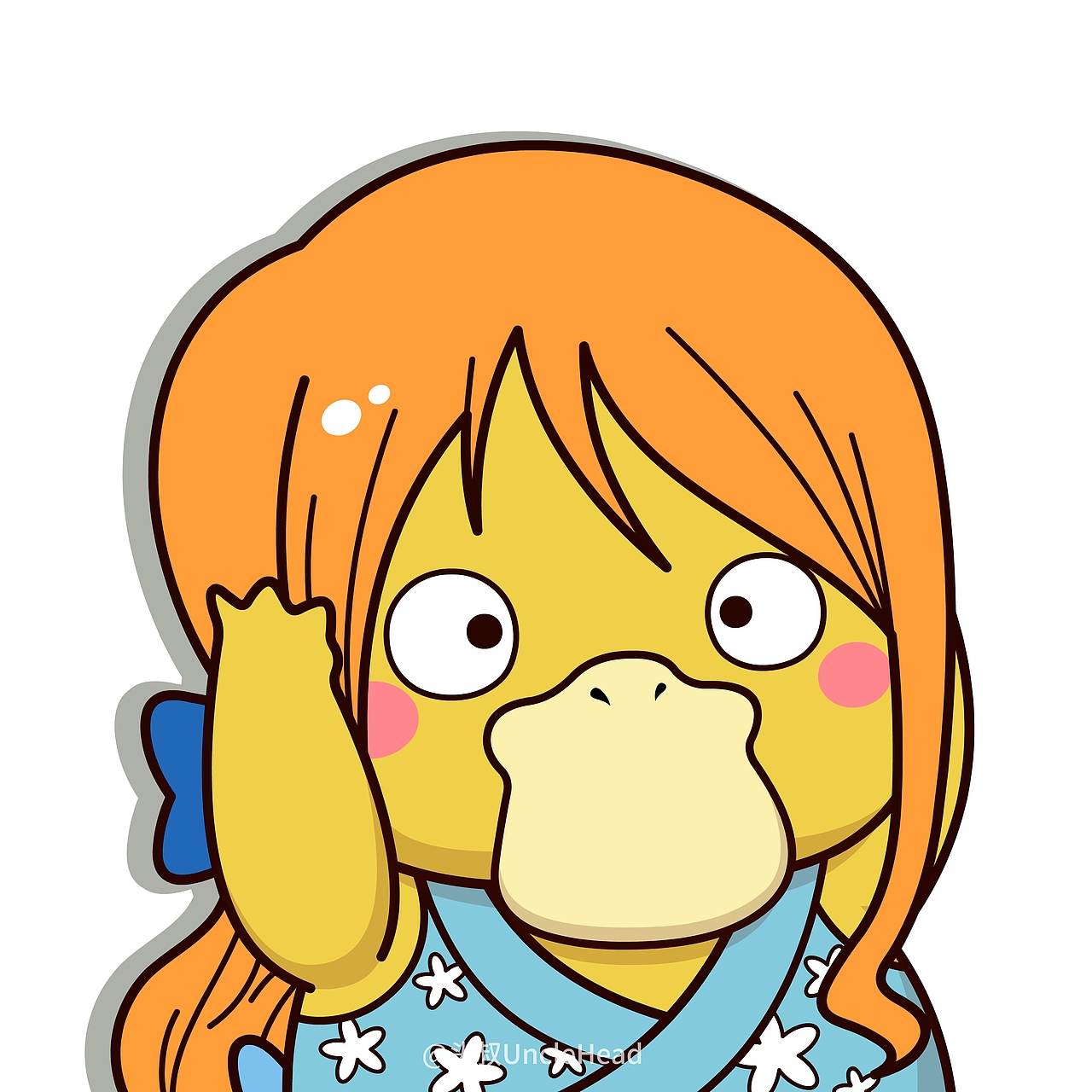 可达鸭系列头像海贼王和之国篇