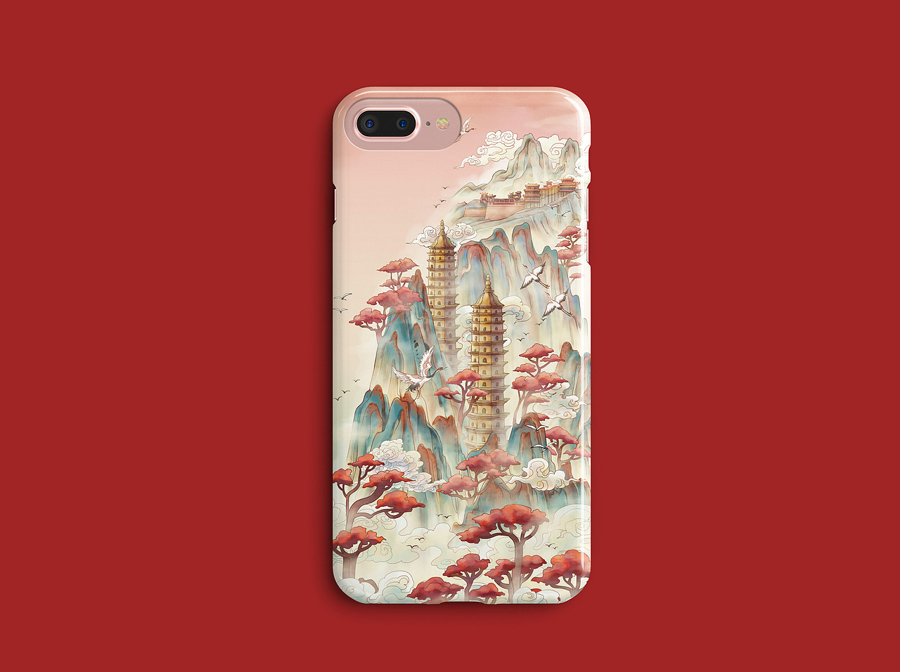 山西文旅2023年二十四节气插画——秋季篇