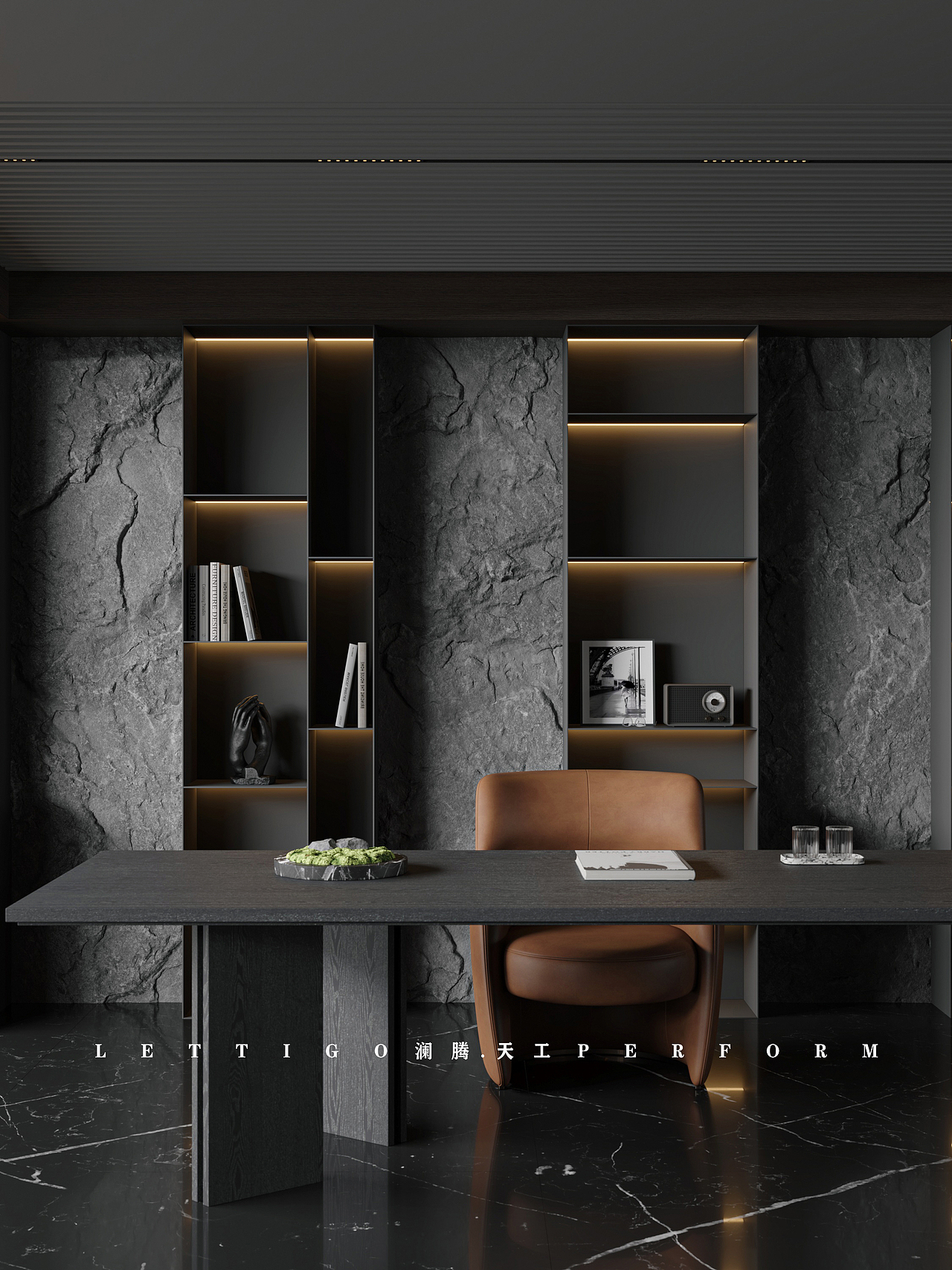 暗黑霸总系列家装效果图