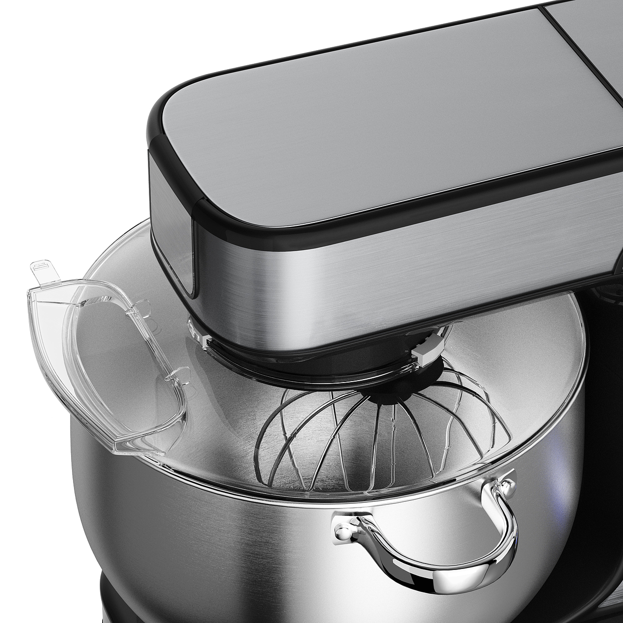 3D建模 揉面机667三合一