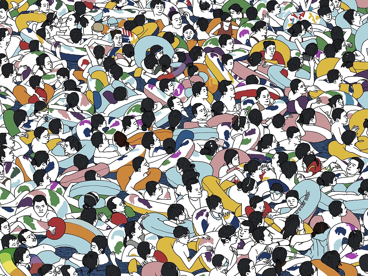 回忆夏日（图ZMzU1MjMxOTA4） - 创作习作 - 站酷设计师某羊上树原创素材 - 站酷ZCOOL