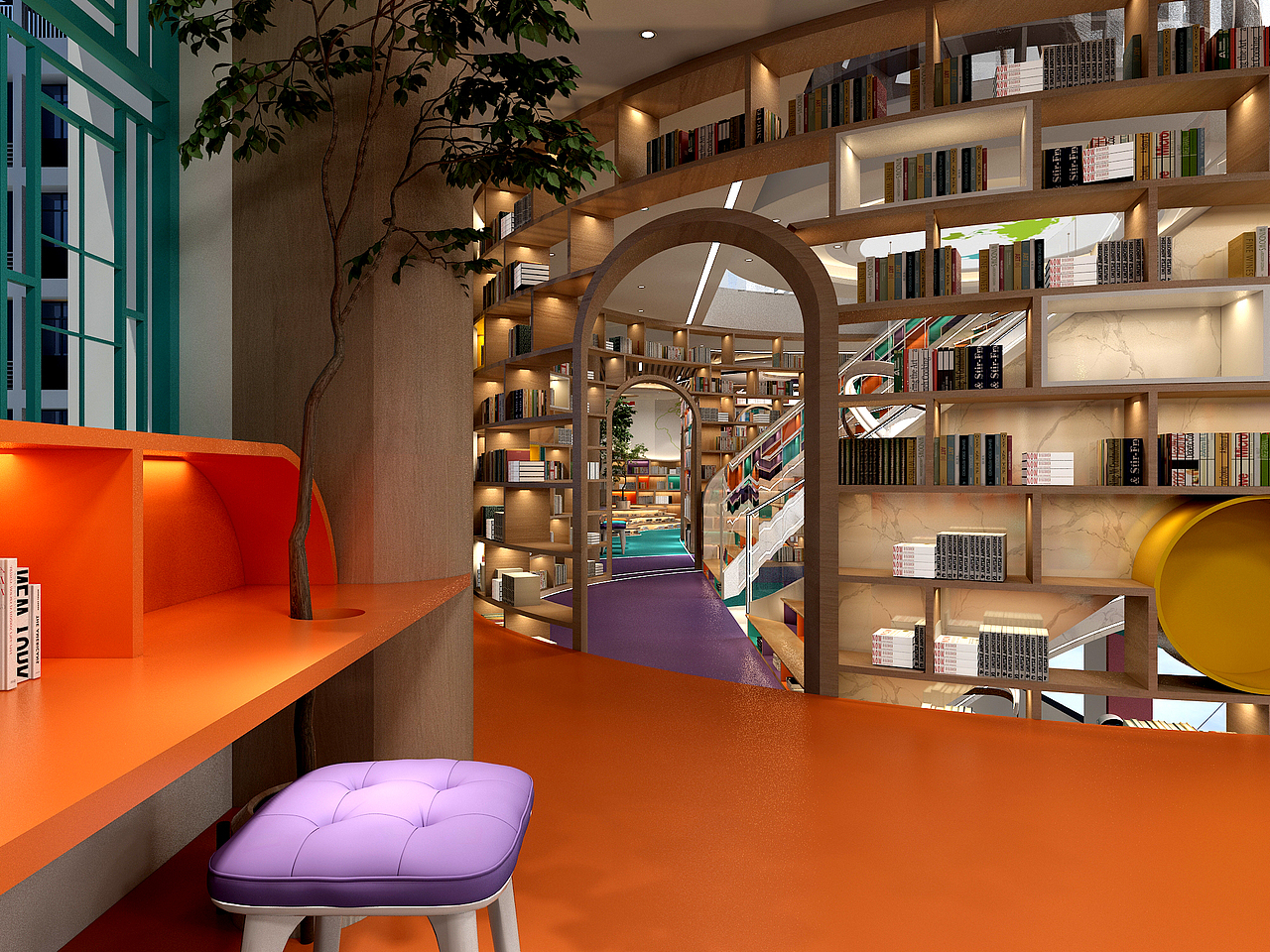 学校最美图书馆设计