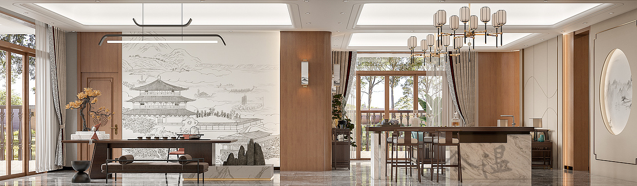 新中式风格,意蕴悠长的东方韵味