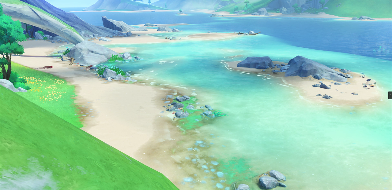 原神 -【枫丹】- 枫丹廷海岸 - 关卡美术