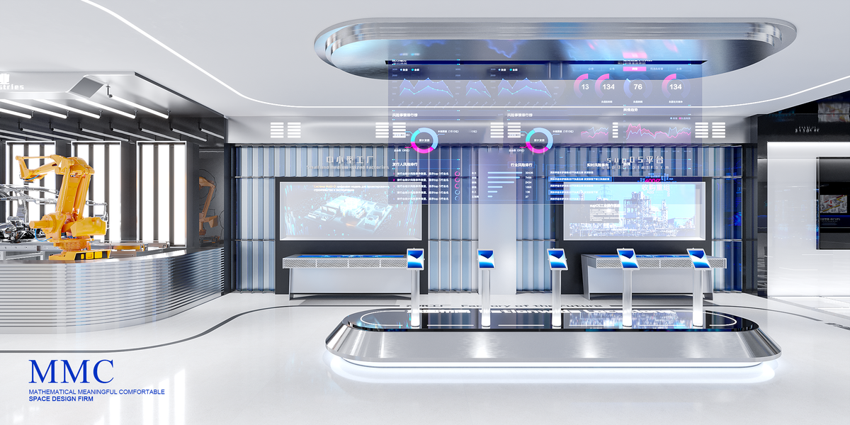 宁波某工业互联网公司展厅设计