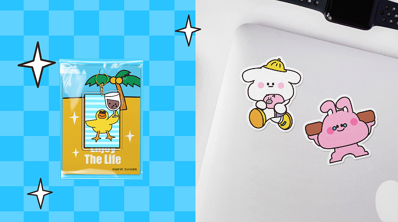 「彩色多巴胺」长安 Lumin 创意车贴 x 小野智深