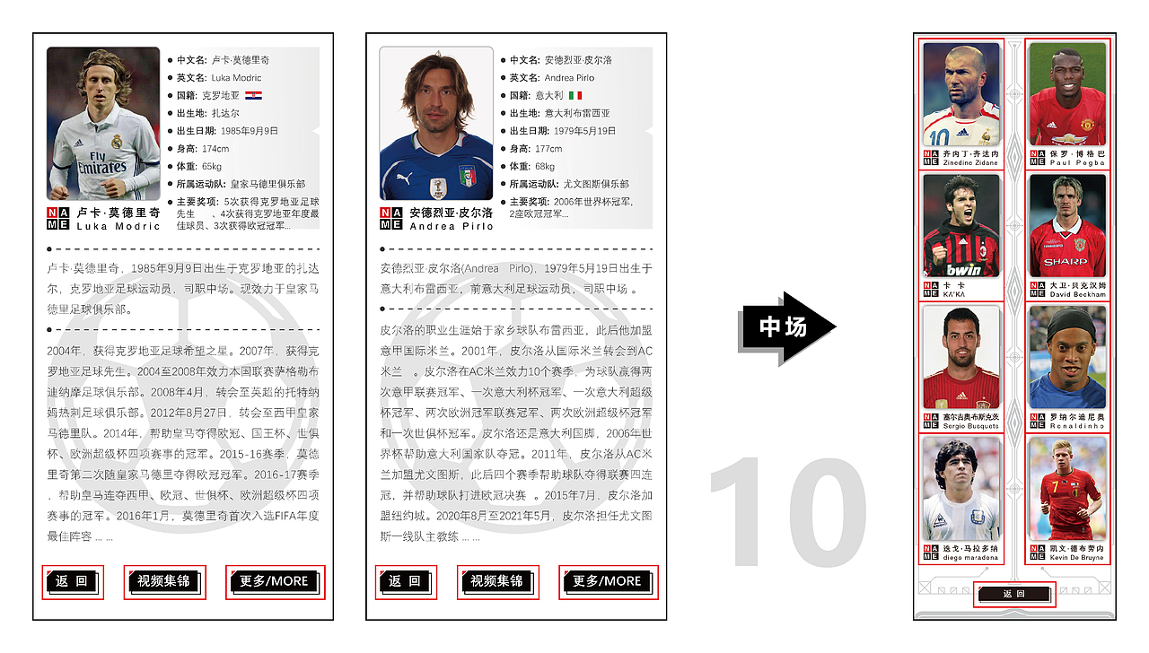 H5广告设计 测测在足球场你适合踢什么位置（图ZMjk3NDM5NDY0） - 交互/UE - 站酷设计师薛广原创素材 - 站酷ZCOOL