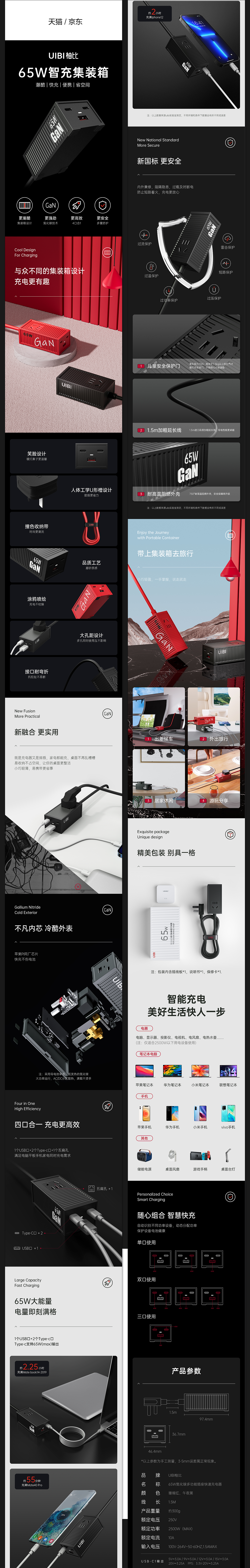 65W智充集装箱OPPO欢太众筹（图ZMzEzNDEyNDc2） - 产品 - 站酷设计师Gease_CiCi原创素材 - 站酷ZCOOL