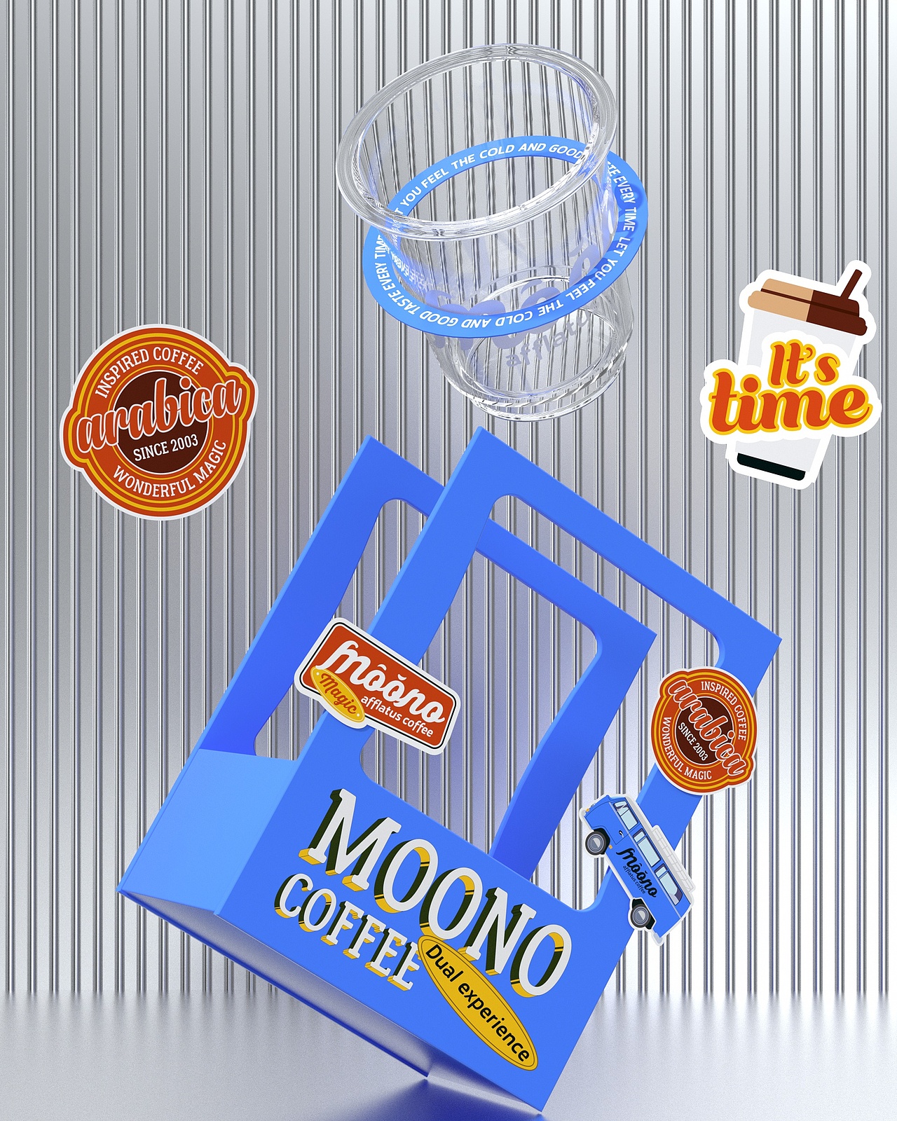 Moono咖啡品牌-餐饮策略视觉设计