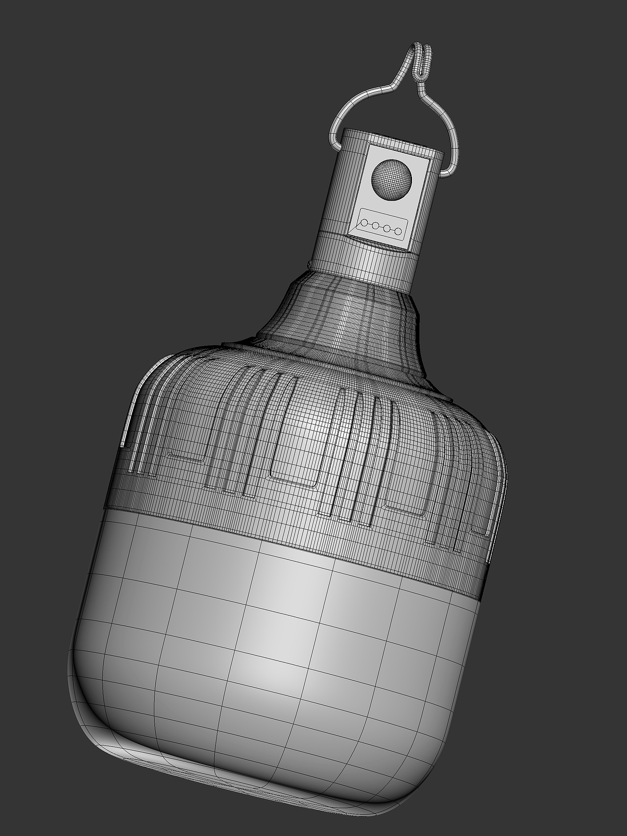 灯具3D建模(渲染排版详情页)