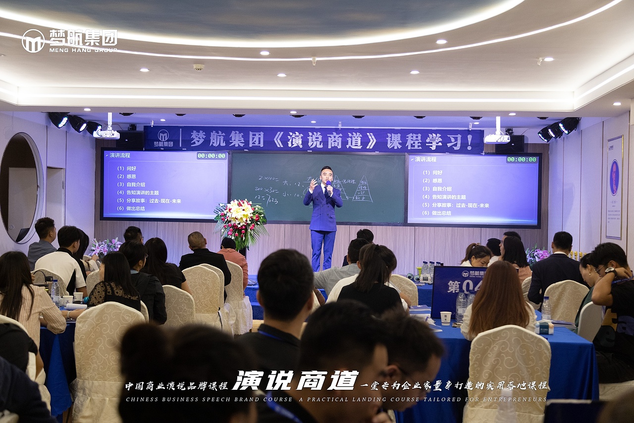 梦航集团第119期《演说商道》课程现场(第三天)