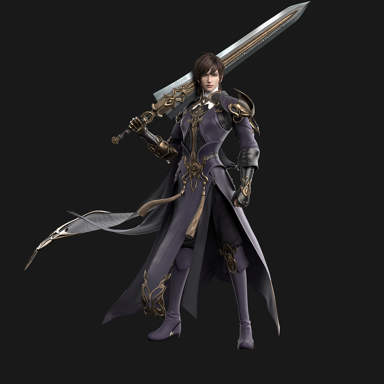 给《九灵神域》项目制作的图，负责精修部分