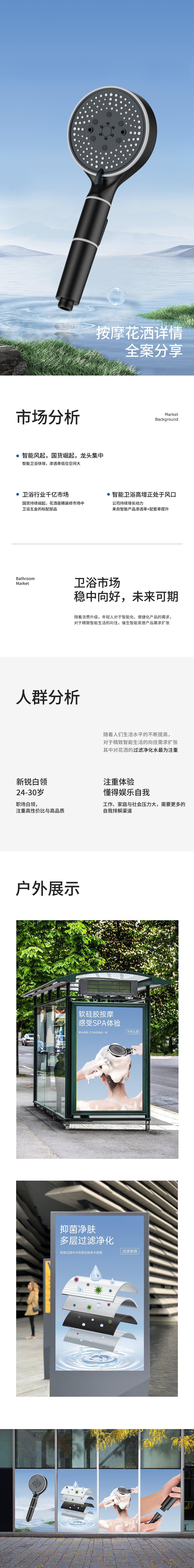 按摩花洒详情全案分享（图ZMzQ4MTc0NzYw） - 电商 - 站酷设计师做设计的大牙原创素材 - 站酷ZCOOL