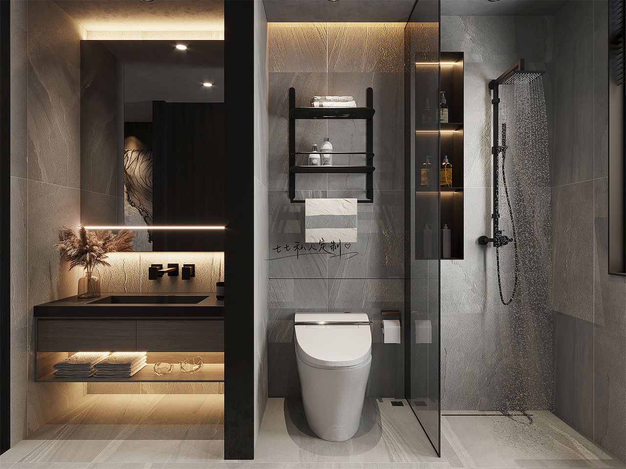 意式轻奢风格装修,优雅脱俗,不染人间烟火