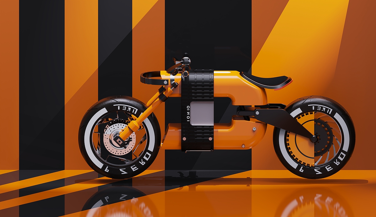 学员优秀作品欣赏——KeyShot摩托车渲染（图ZMzIxNjM2ODI4） - 其他工业/产品 - 站酷设计师卓尔谟丨随意汉化原创素材 - 站酷ZCOOL