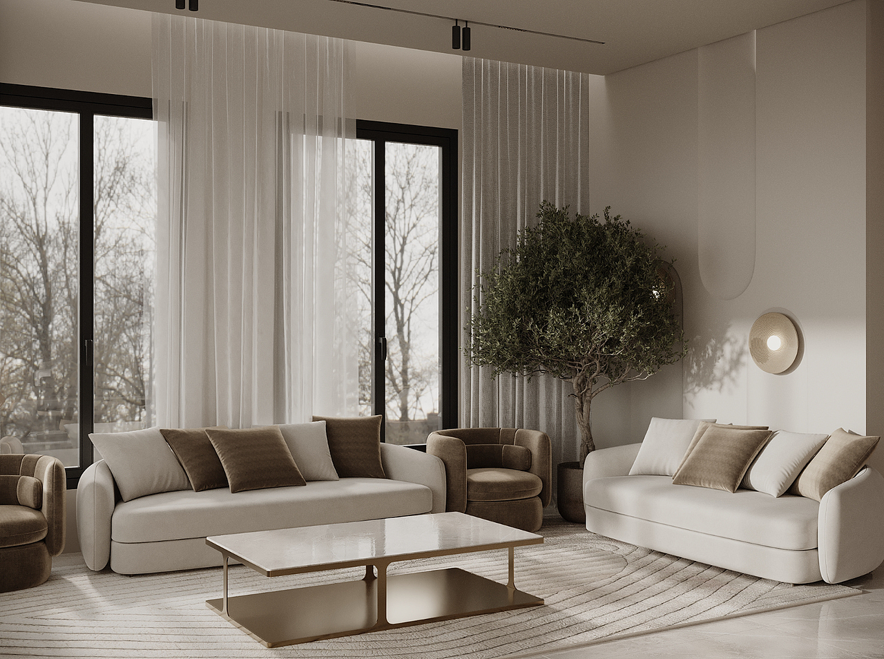 263㎡ 自带高级感 意式轻奢别墅（图ZMzcwMjg2MzYw） - 家装设计 - 站酷设计师舍作设计分享原创素材 - 站酷ZCOOL