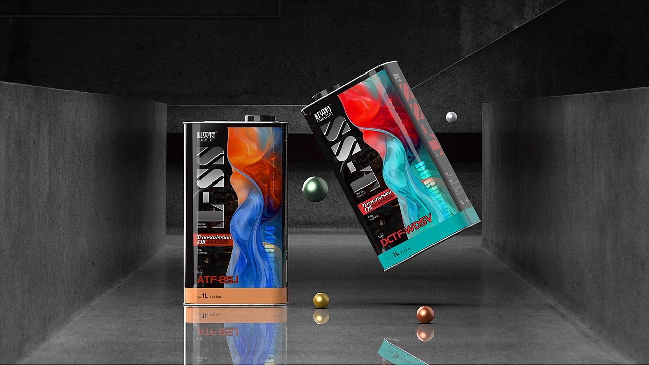 杜贝特变速箱油包装设计-悟杰品牌视觉设计