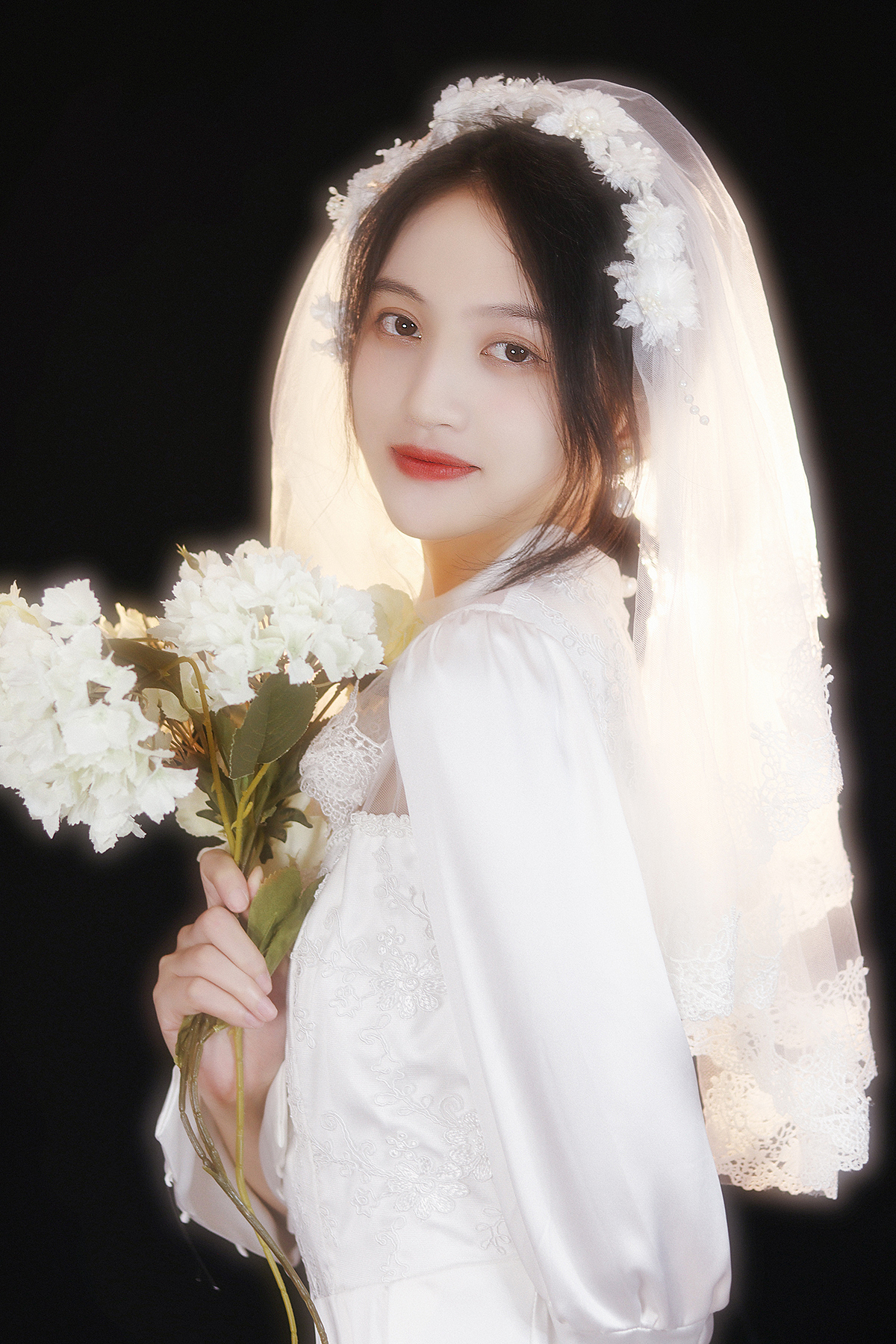 眼中的你,婚纱的你