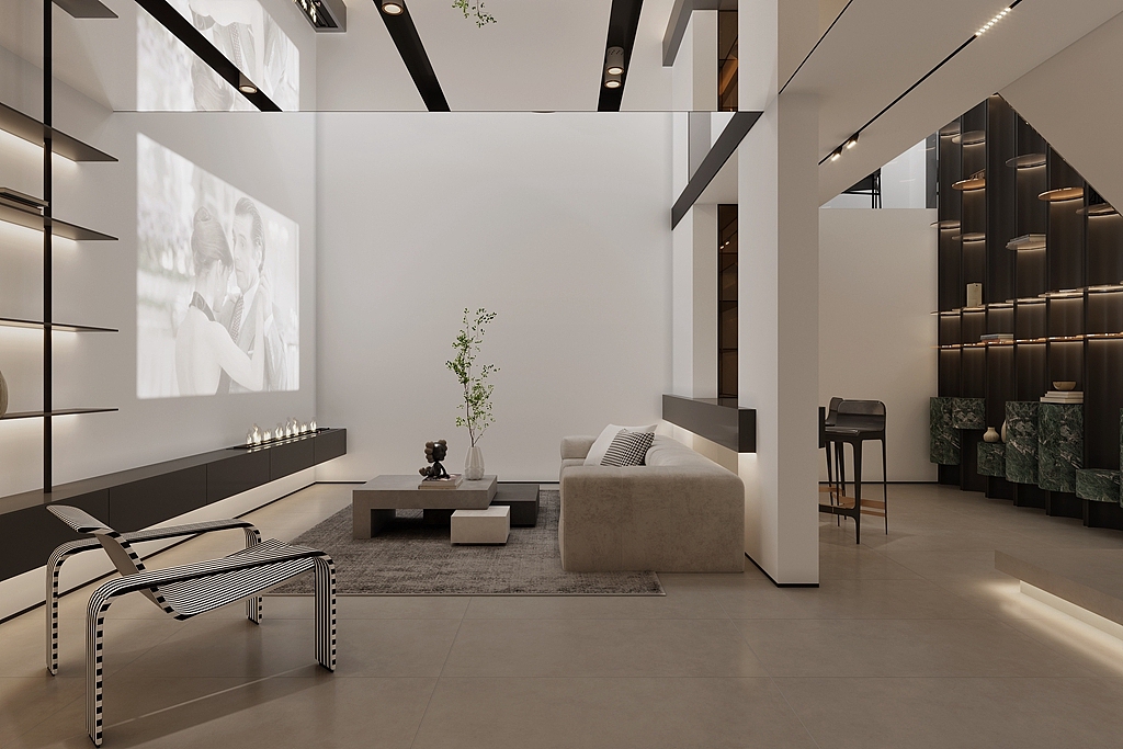 现代简约小别野（图ZMzE0MjgyOTAw） - 家装设计 - 站酷设计师简狄设计事务所原创素材 - 站酷ZCOOL