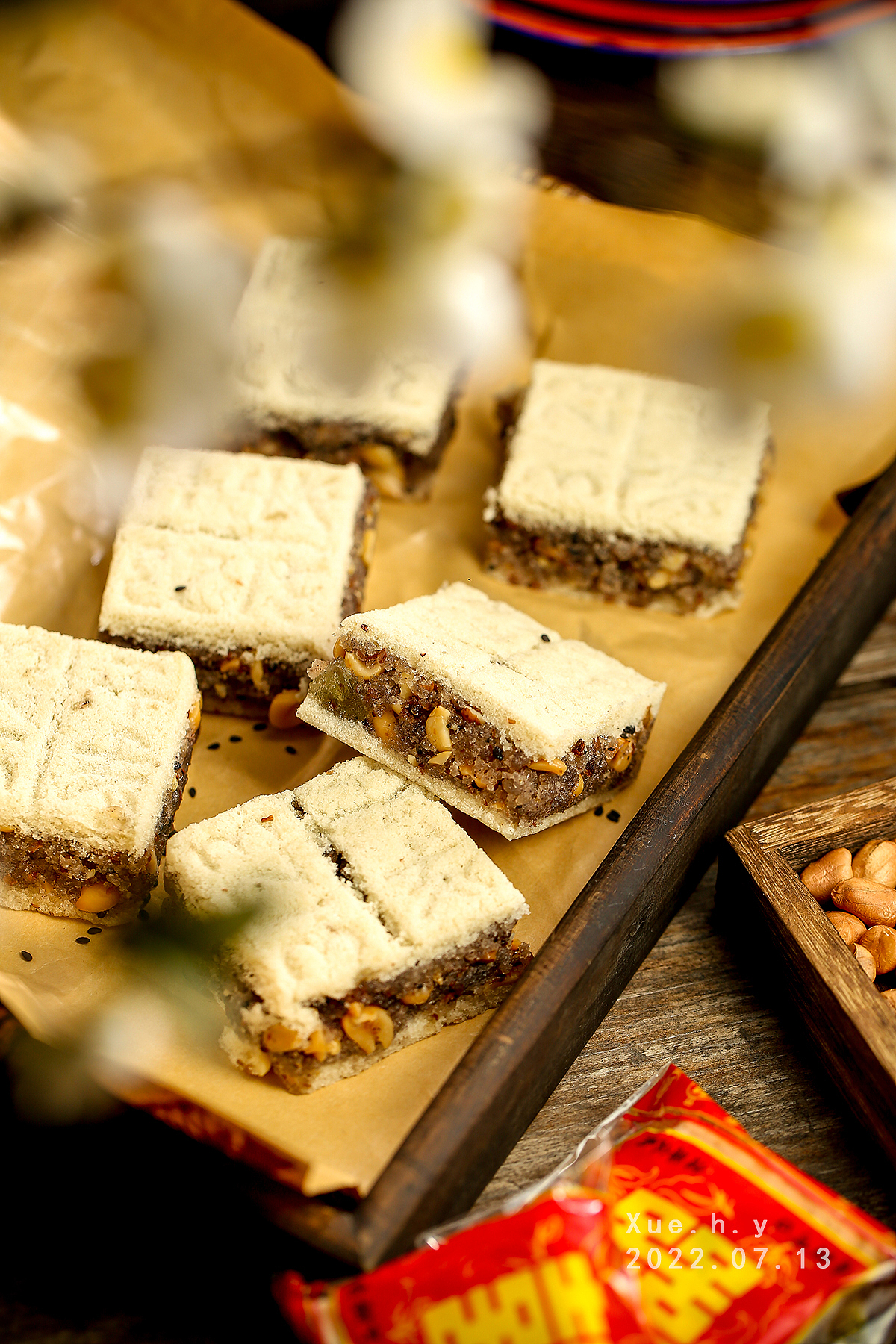 特产糕点,枫亭糕拍摄