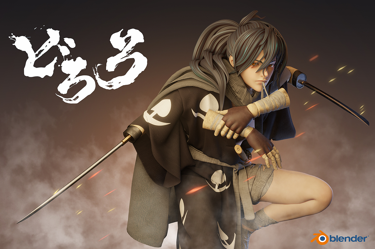 百鬼丸模型（图ZMzMxNzQ3OTg4） - 人物/生物 - 站酷设计师涟漪Ripples原创素材 - 站酷ZCOOL