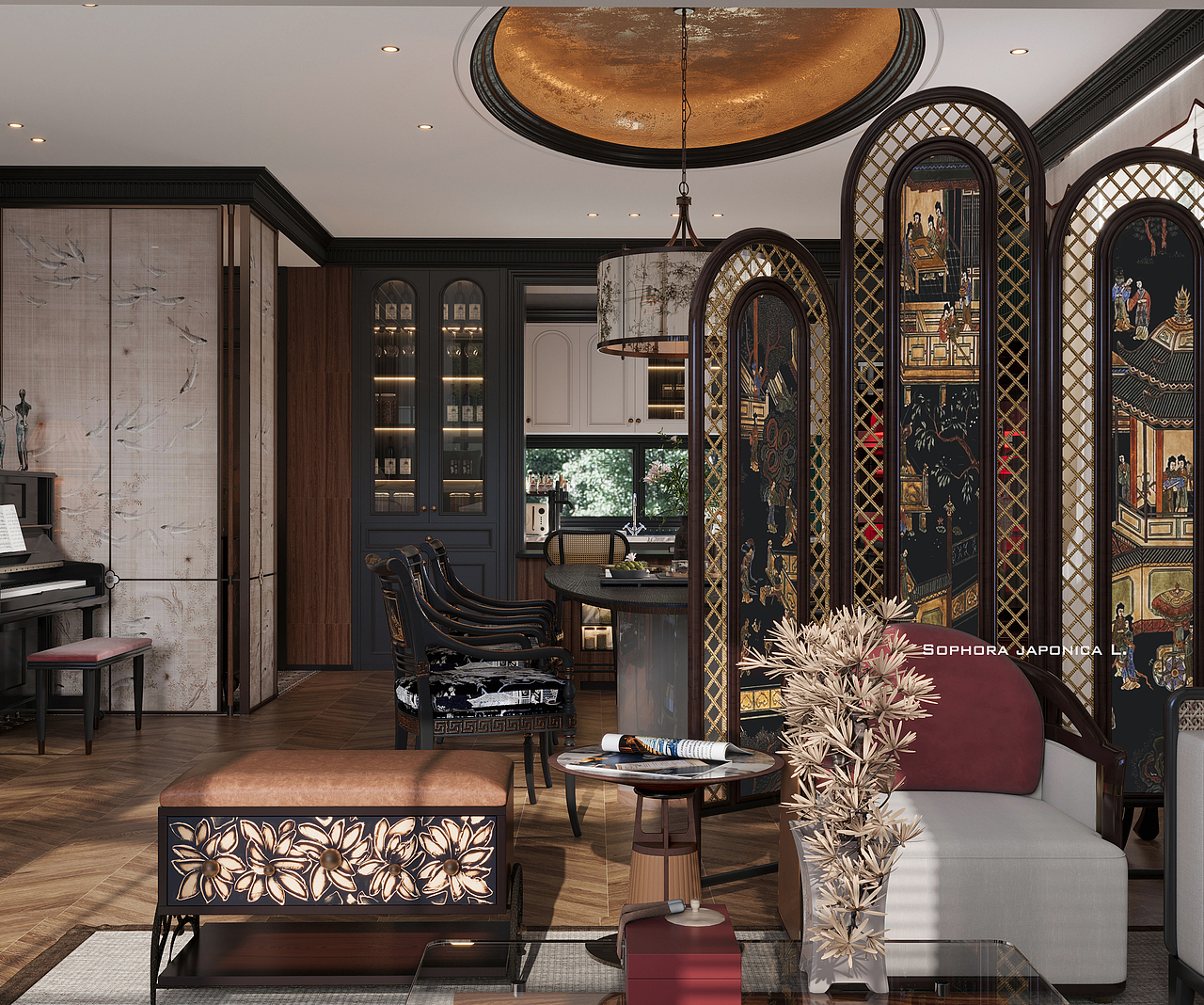 中古混搭家装（图ZMzQxNDQ1NDI4） - 商业空间设计 - 站酷设计师方木木木木原创素材 - 站酷ZCOOL