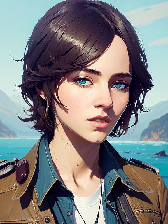 AI原画游戏角色