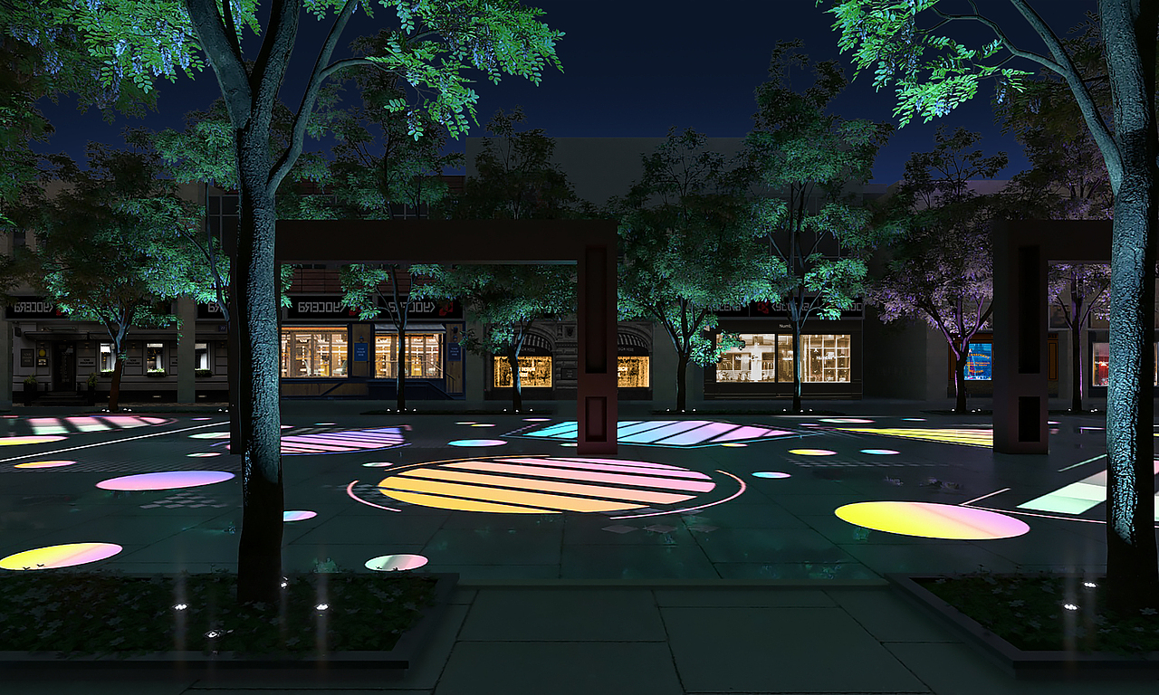 深圳车公庙街道灯光改造