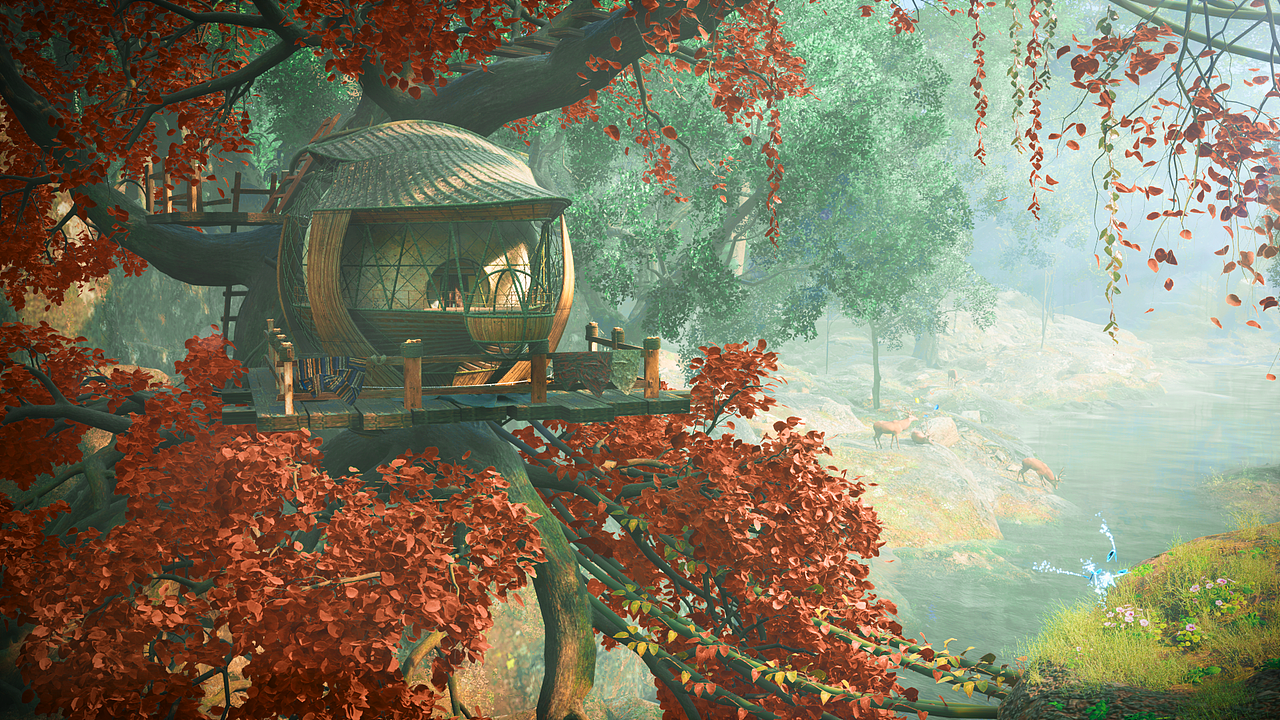 精灵小屋 | 第二届瑞云渲染动画创作大赛