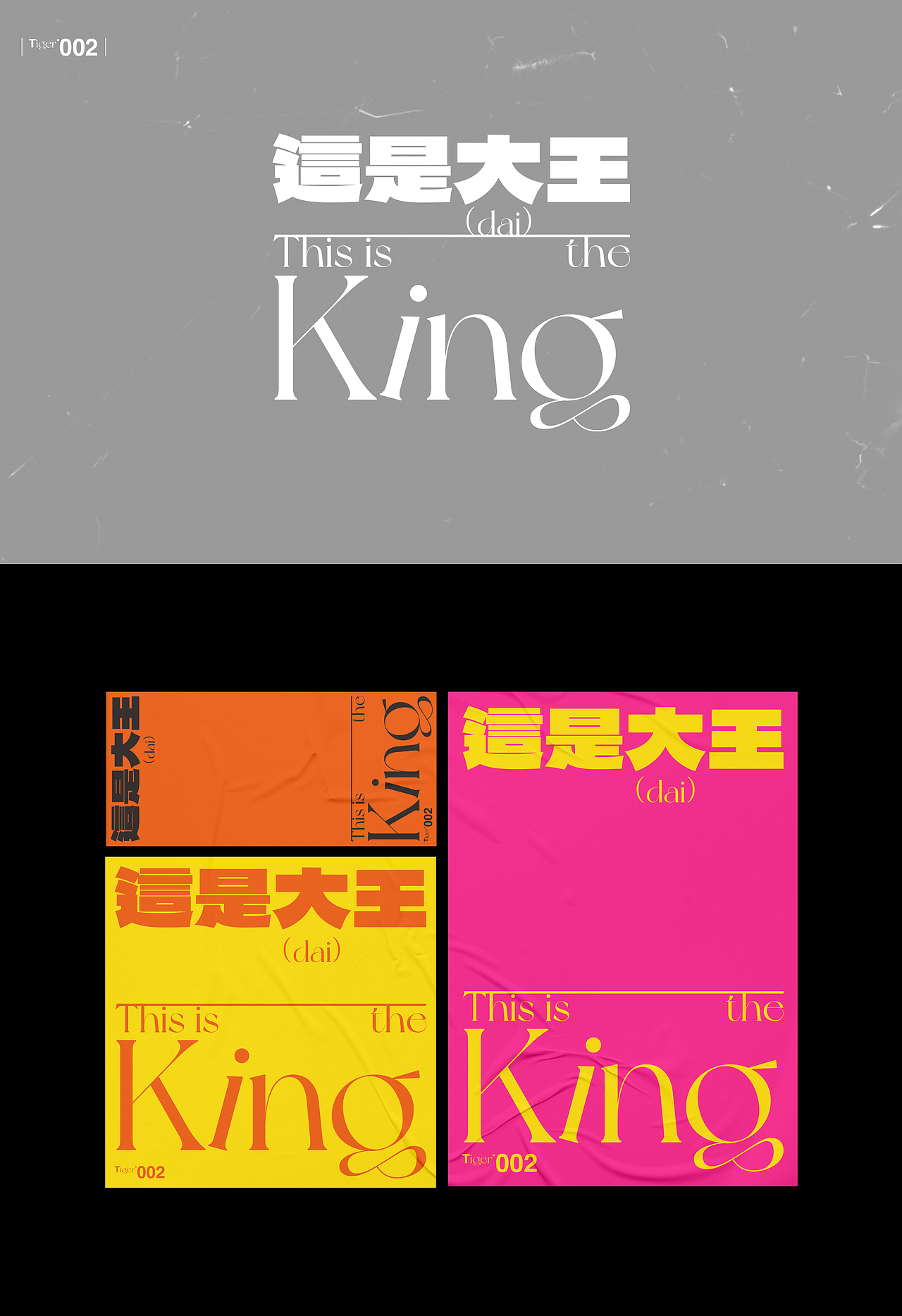 【字演生肖】这是大(dai)王文字编排实验