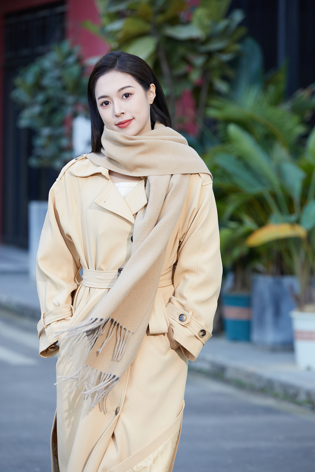 电商摄影丨日用品拍摄丨产品摄影丨软糯拼色围巾