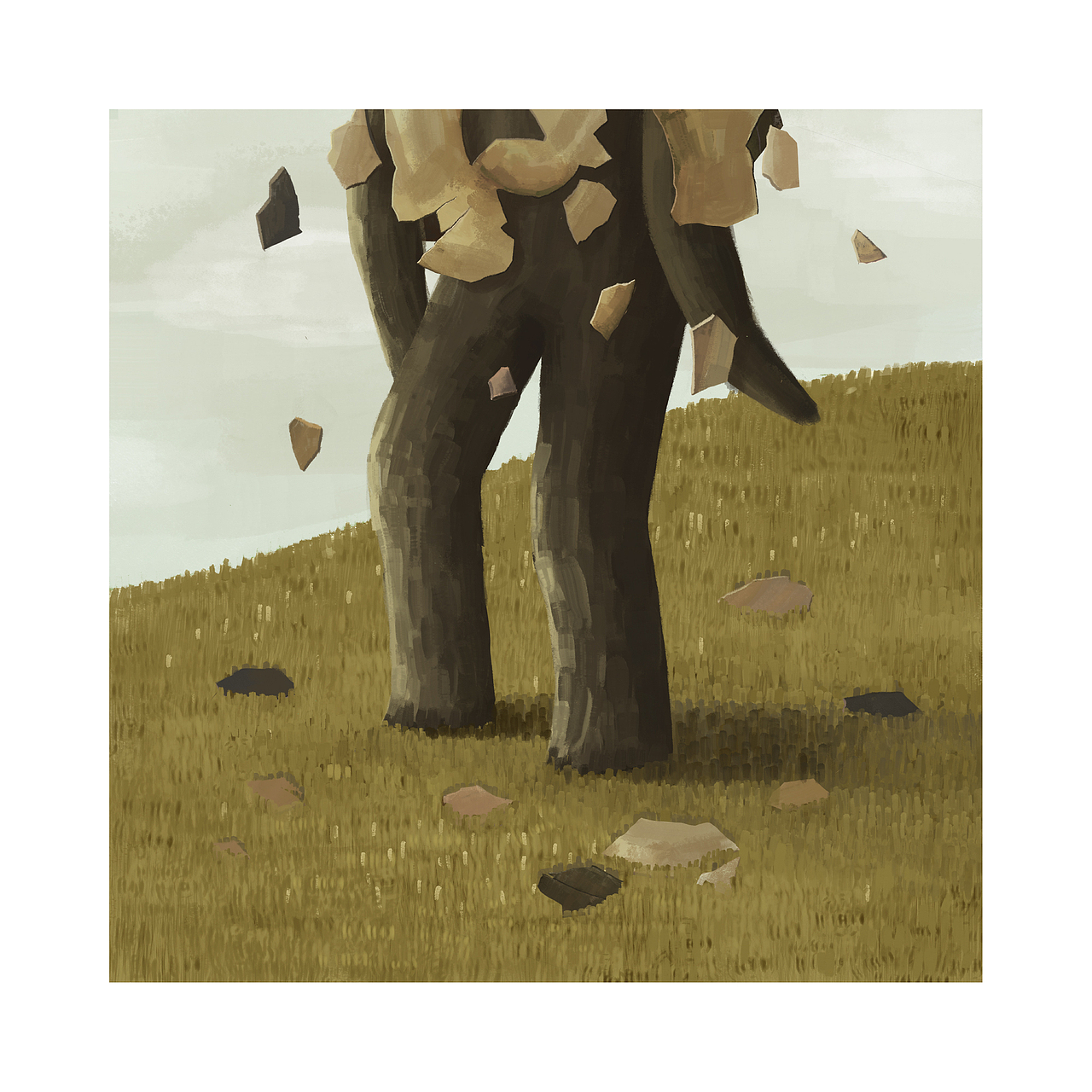 【喂】《LEAVING》（图ZMzA4MzQ2MTAw） - 绘本 - 站酷设计师喂设计原创素材 - 站酷ZCOOL