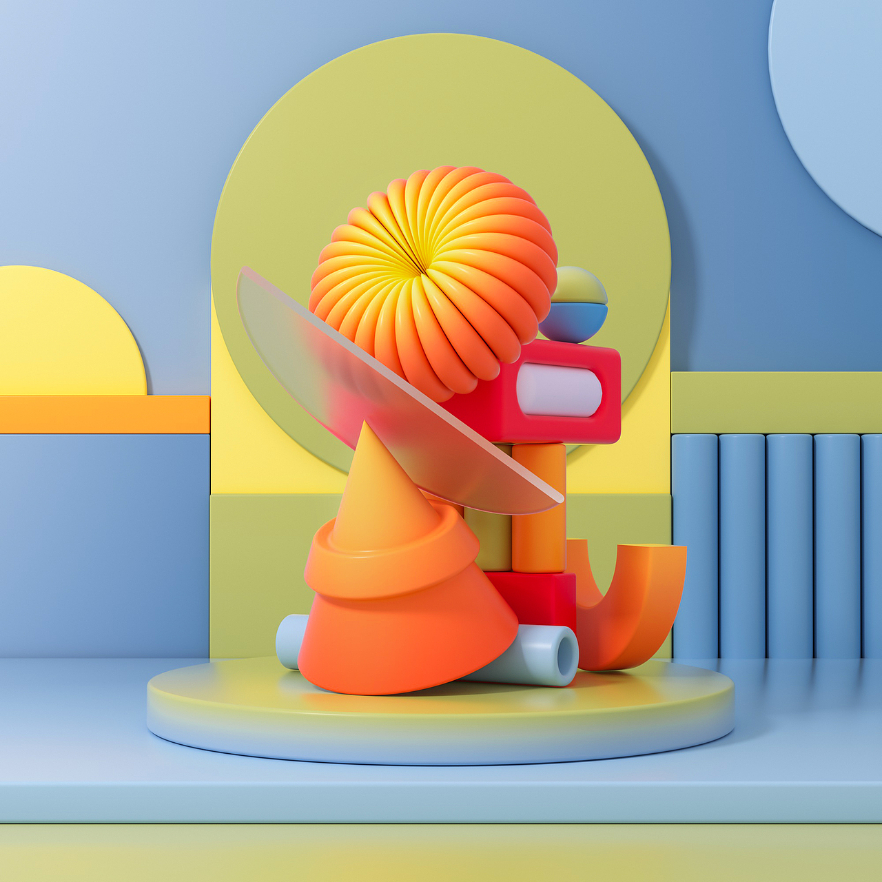 某童鞋的C4D课堂06期【学生作业一】