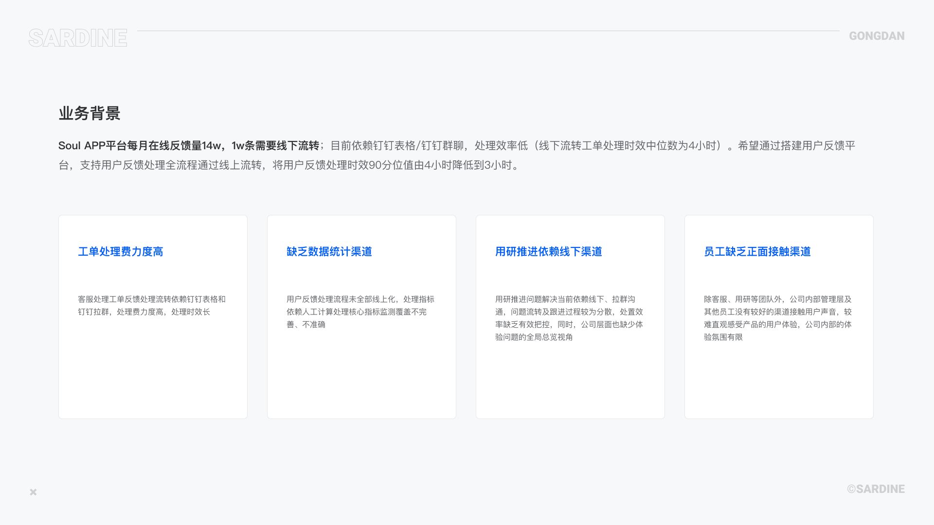 B端产品-用户反馈平台(工单)体验设计