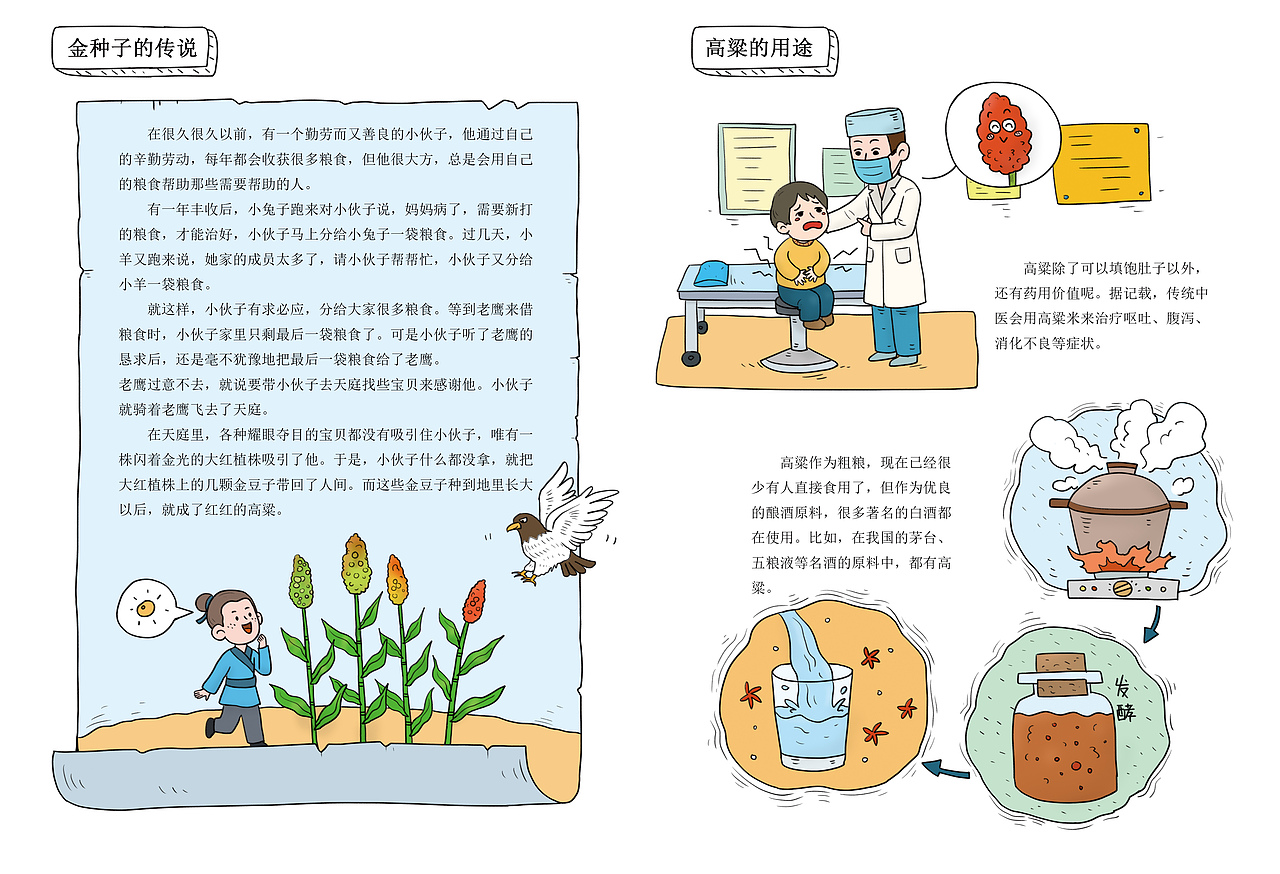 农业科普绘本（图ZMzQ3MzcxMjY0） - 绘本 - 站酷设计师我的王国原创素材 - 站酷ZCOOL