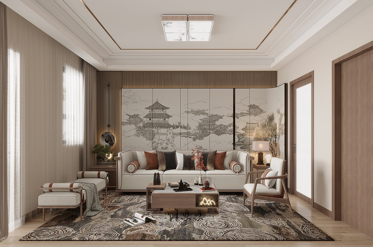 新中式风格:质感舒畅,优雅永不过时