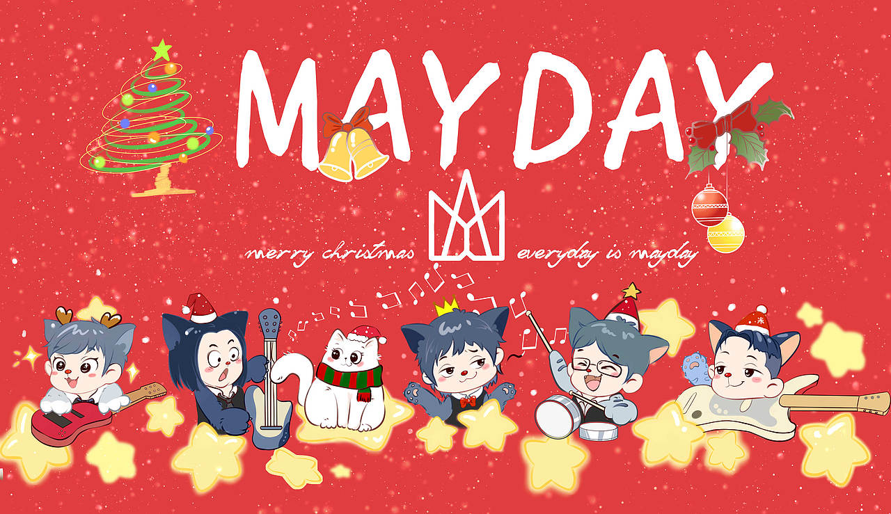 五位大爷圣诞图（图ZMzU5MjQ4NTc2） - 创作习作 - 站酷设计师初初爱肉肉原创素材 - 站酷ZCOOL