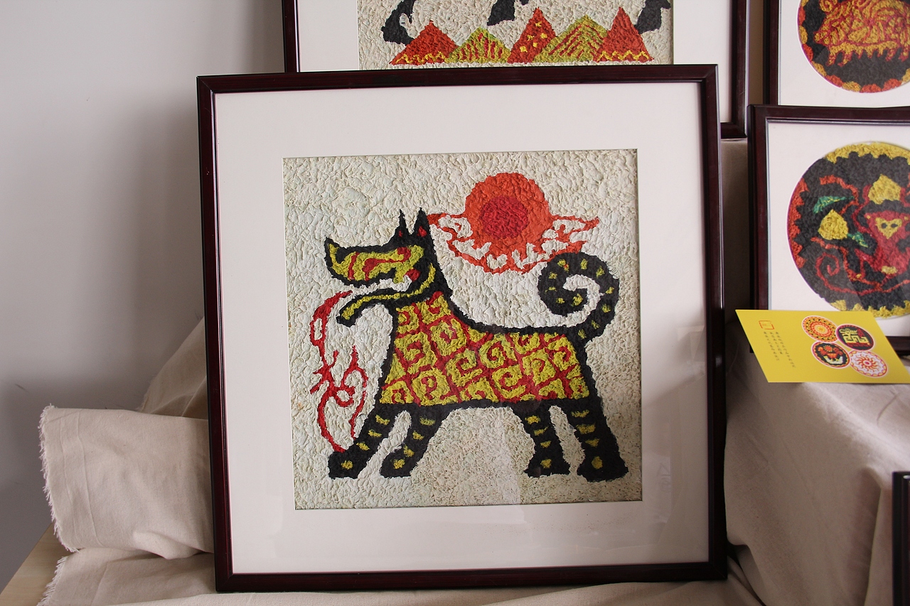 彝族文化装饰画设计——十二生肖（图ZMzI1MTcyMTEy） - 其他手工艺 - 站酷设计师肖小米原创素材 - 站酷ZCOOL