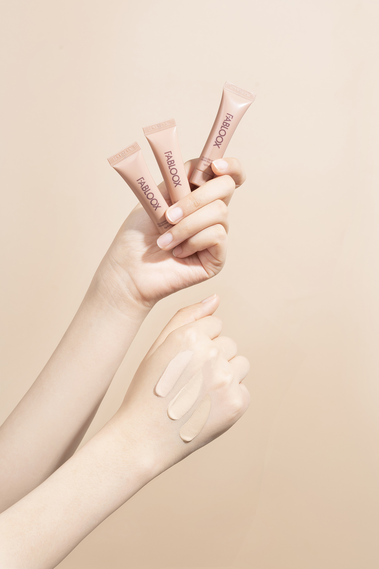 馥碧诗 粉底液 清透奶油质感 美妆底妆 产品摄影